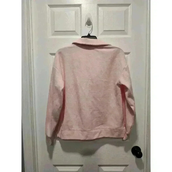 Lady Hagen Pink Golf V Neck Pullover Sweatshirt Size Small - Picture 2 of 8